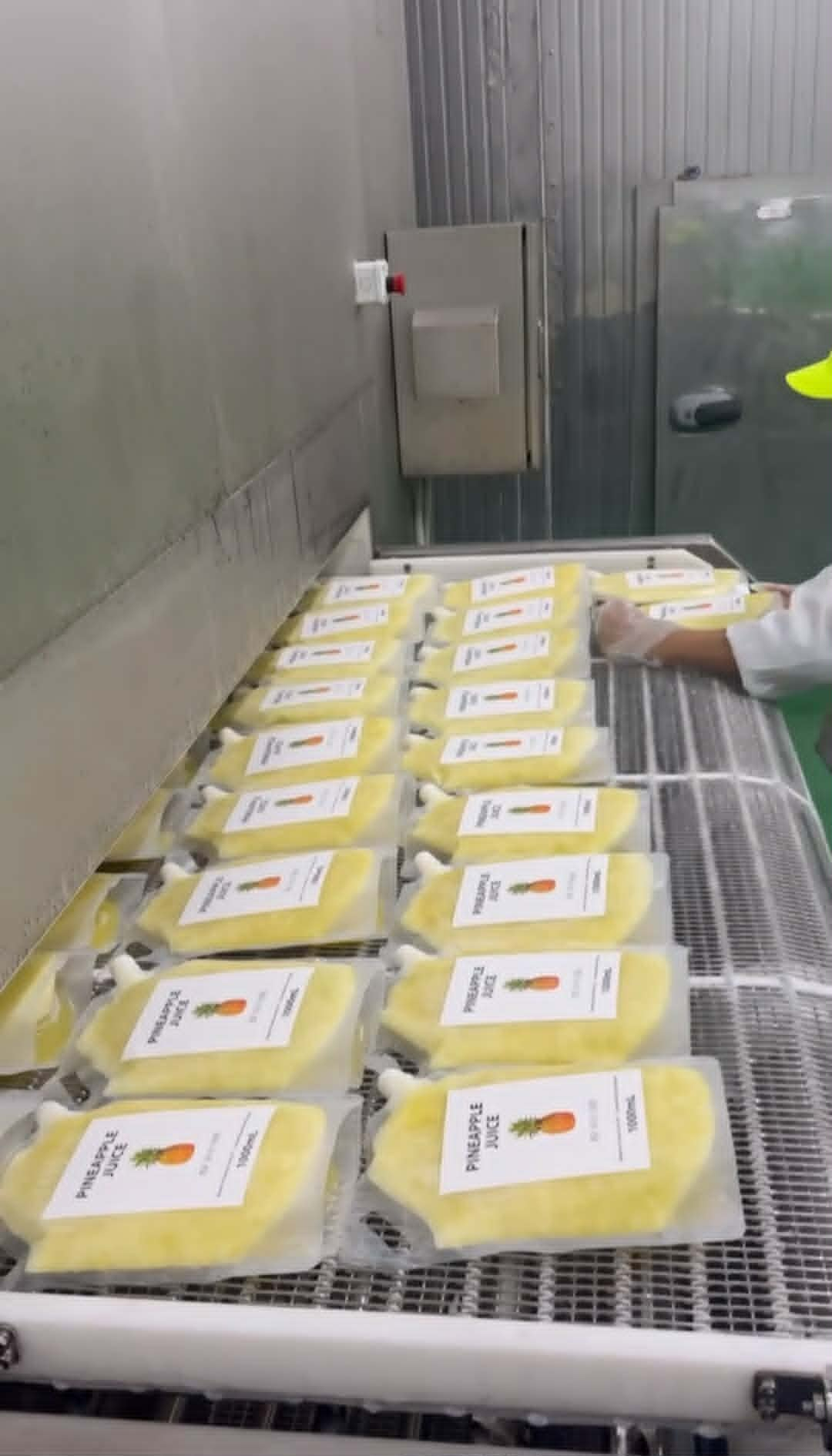 Tiefkühlprodukte und Produktionsumfeld
