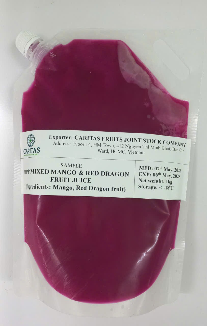 Mango und Drachenfrucht Produkt